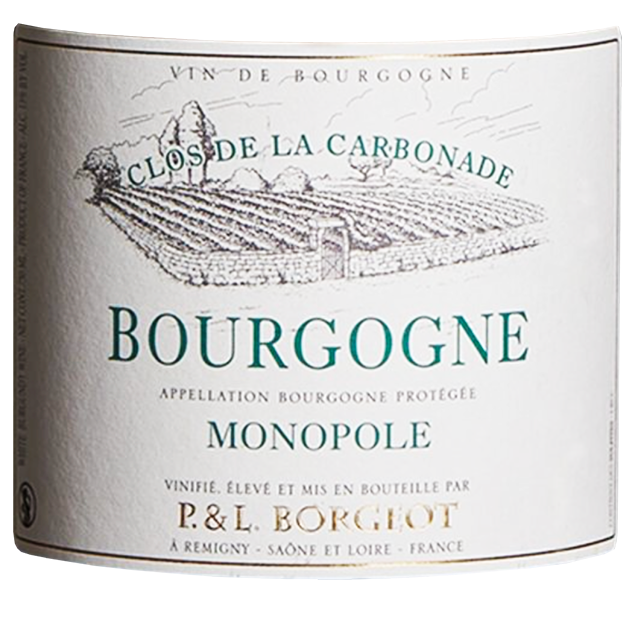 2020 Borgeot Bourgogne Blanc Monolpole Clos de la Carbonade